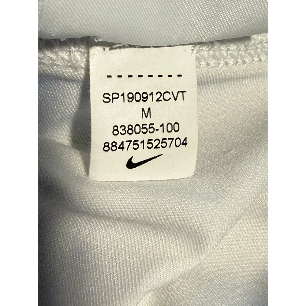 Nike Pro Dri-FIT Mens 3/4 Compression Tights White 838055-100 Size‎ M